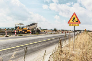 road construction zone
