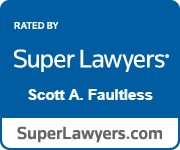 Rated By Super Lawyers Scott A. Faultless