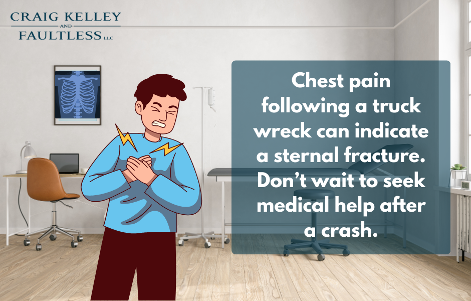 Broken Sternum Car Accident
