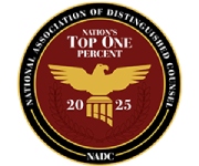 2025 Distinguished Counsel badge