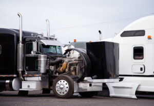 Truck broken down due to lack of maintenance